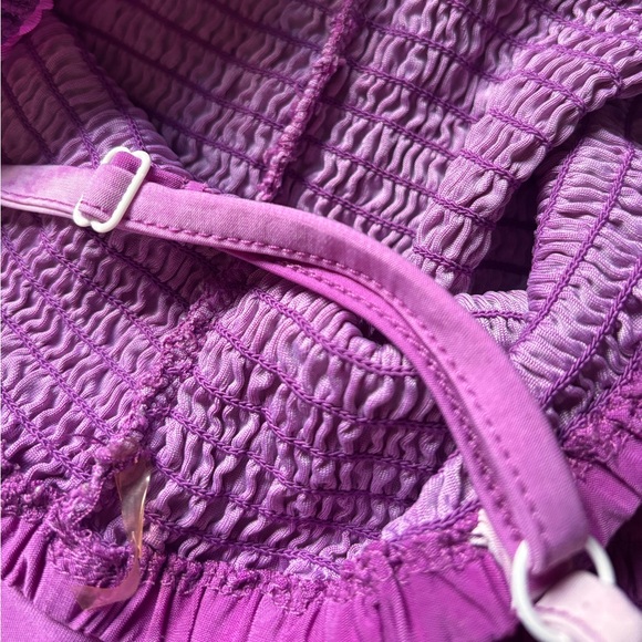DNLA Sport Dress purple tie-dye adjustable straps - Picture 12 of 12